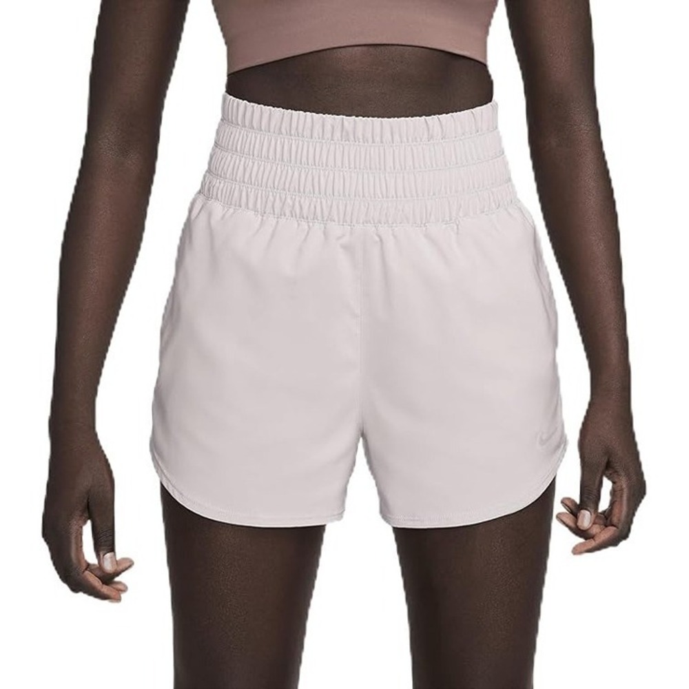 Nike Dri-FIT Ultra High-Waisted 3" Brief-Lined Shorts Platinum Violet Medium NWT
